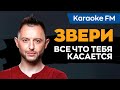 ЗВЕРИ — ВСЕ ЧТО ТЕБЯ КАСАЕТСЯ | Karaoke FM version