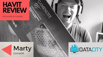 Havit Mechanical Keyboard HV-KB389L | UNBOXING GAMEPLAY REVIEW COOL! Best cheap keyboard!
