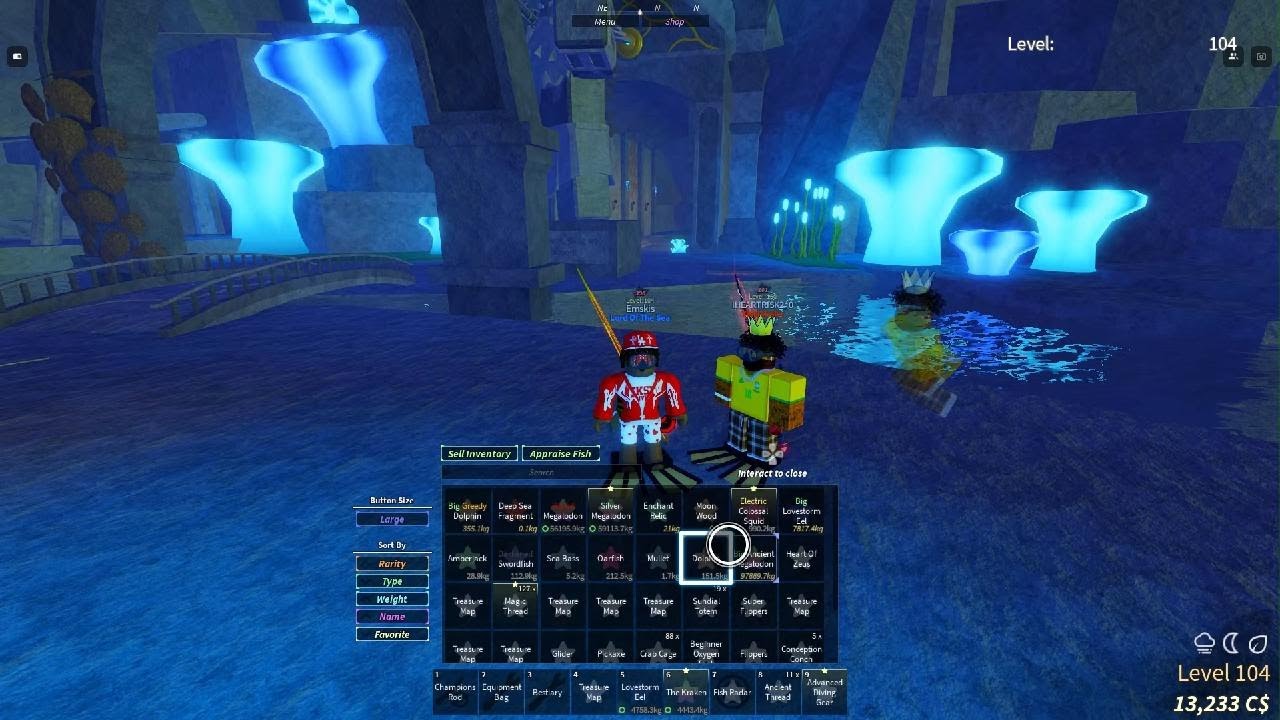 Roblox Fisch how to get the Kraken pool - YouTube
