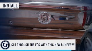 Cj Clic Truck 67-72 Chevy C10 Bumper W Built In Fog Lights