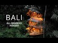 Bali best bamboo houses tour