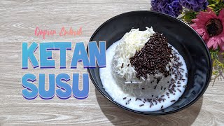 Cara Membuat Ketan Susu Keju