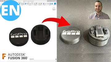 Fusion 360 | Modeling a 3D GoPro Case | 3D Printing