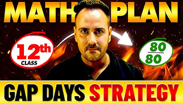 Maths Complete Plan Class 12th Board Exam 🔥| Maths Strategy for Board Exam | Marathon by Ushank Sir
