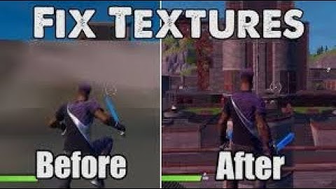 How To Fix Textures / Map / Houses  not loading in Fortnite ( Chaper 2/3 )