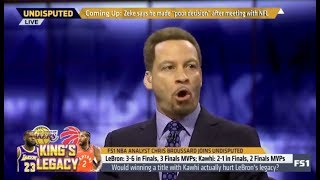 UNDISPUTED - Chris Broussard: Would winning a title with Kawhi actually hurt LeBron's legacy?