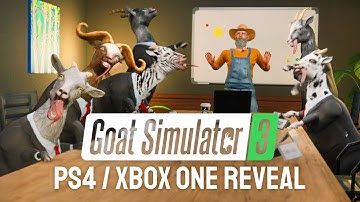 Goat Simulator 3 – PS4 & Xbox One announcement