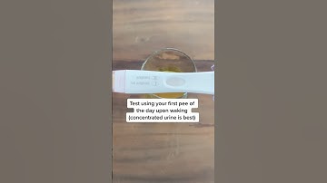 The most accurate way to take a pregnancy test #pregnancytips