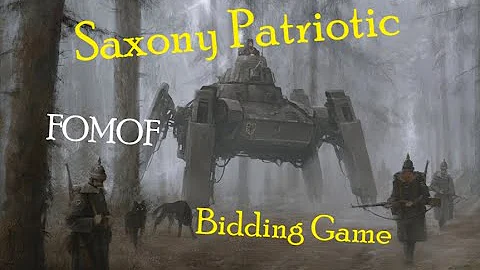 Saxony Patriotic | Bid Game | Scythe Board Game | 10/16/21