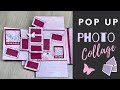 Photo Collage Pop Up Card Tutorial 💟 Fotocollage 3D Karte | Scrapbook Page | Love Card Gift Idea