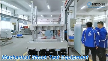 Laboratory Large Mechanical Shock Test Equipment 200kg Load Half Sine IEC 62133