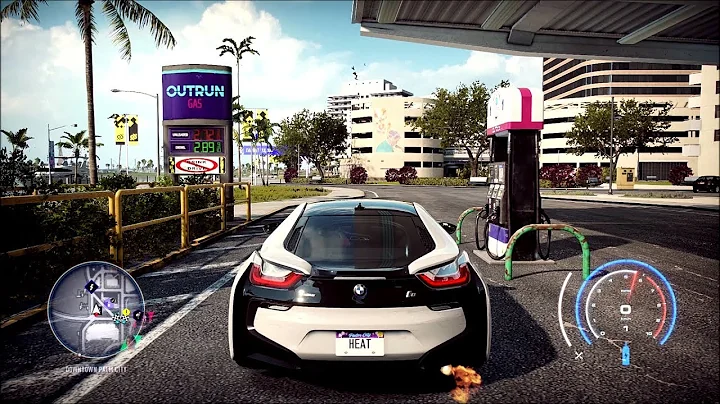 Need for Speed Heat - BMW i8 Coupe 2018 - Open World Free Roam Gameplay (PC HD) [1080p60FPS]