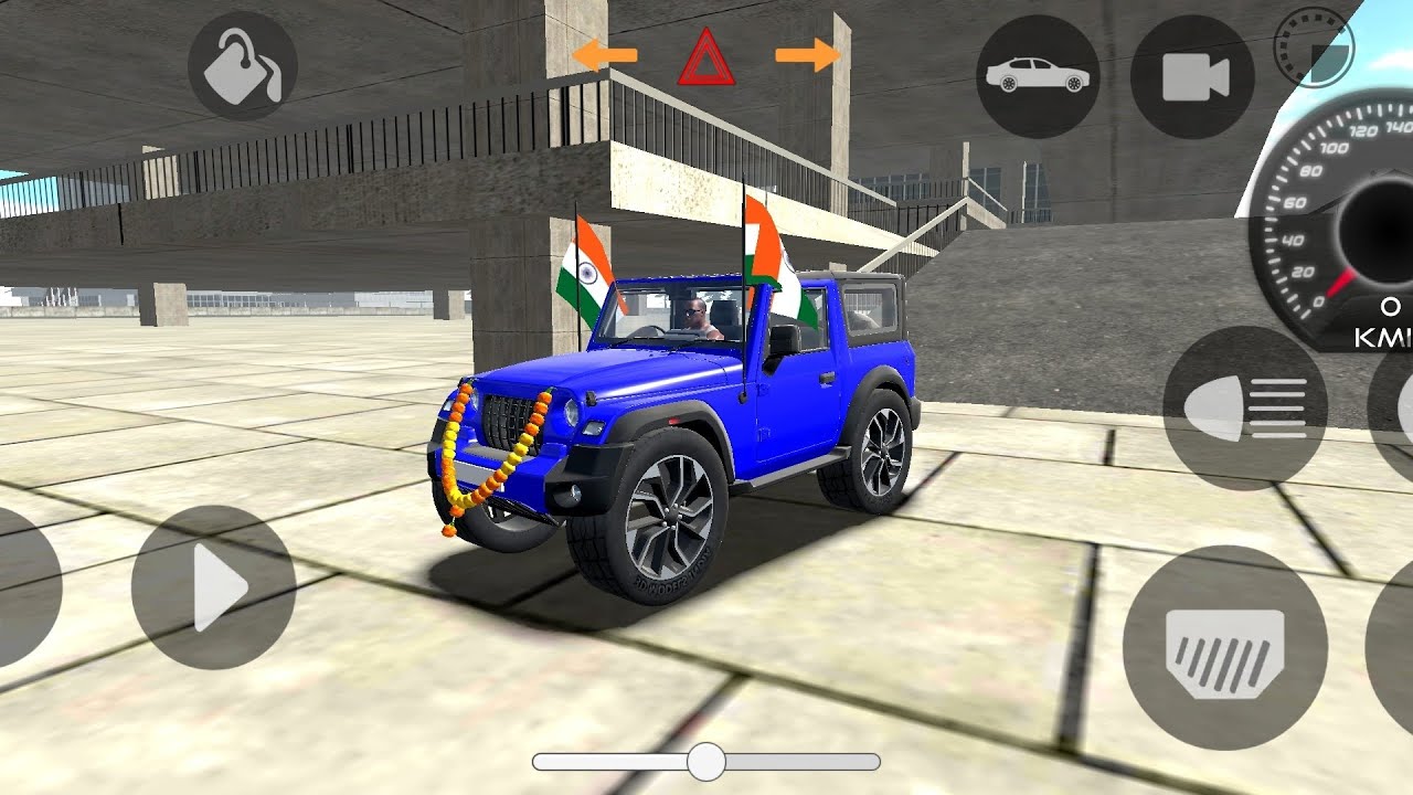 Indian Mahindra Thar//car game android simulator gameplay