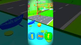 Shape-Shifting 🚗🚁🛥️ | New Hyper Casual Game 🔥| #shorts #short #shapeshifting  #gameplay #shortsfeed