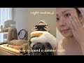 夏のナイトルーティン🌙ヘルシーご飯で夏まで体型キープ中🤍