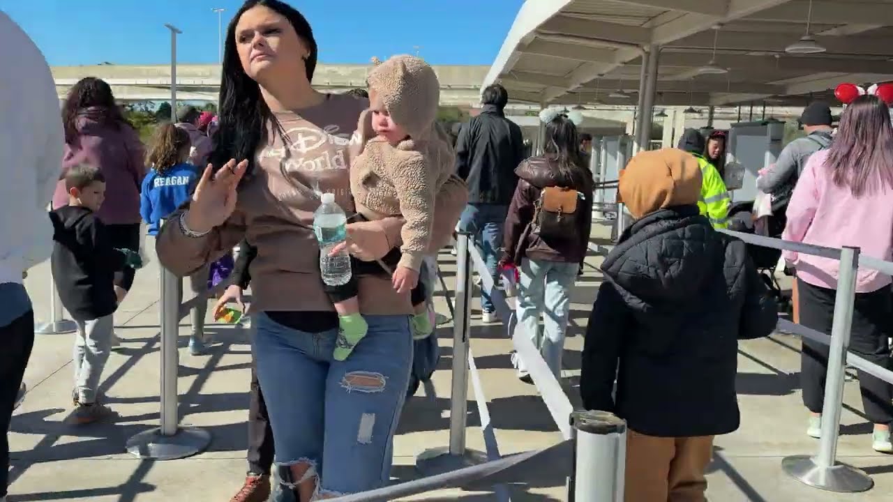 Arriving at Magic Kingdom by Monorail at Disney World Impressive transportation system 