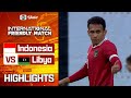 Indonesia VS Libya - Highlights | International Friendly Match image