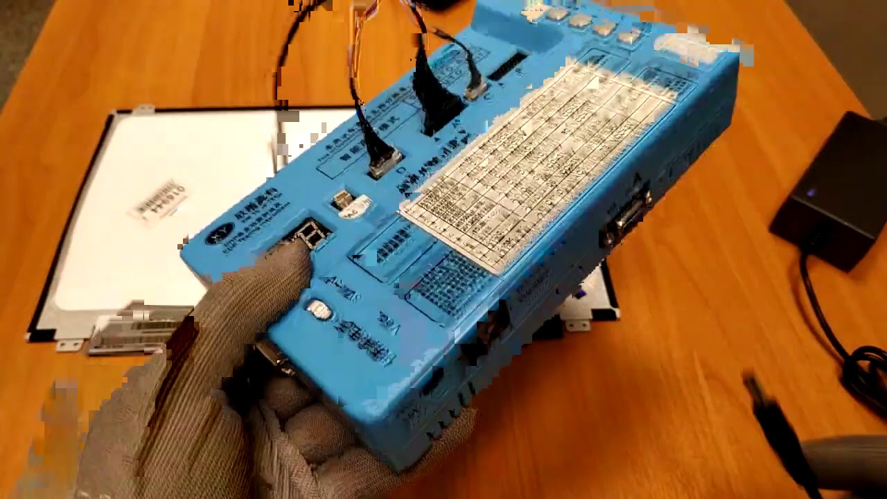 Инструкция для тестера матриц eDP