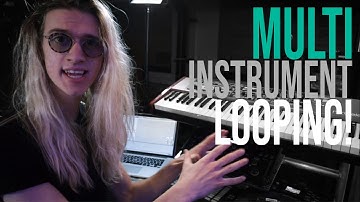 BOSS RC-505 Routing Multiple Instruments Via USB Using Ableton Live - Tutorial