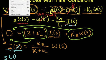LT System Analysis: DC Motor Part 4