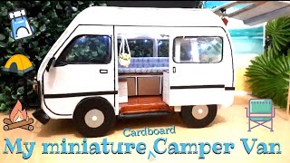 My miniature Cardboard Camper Van