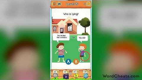 Braindom 2 Level 25 - Who is lying?