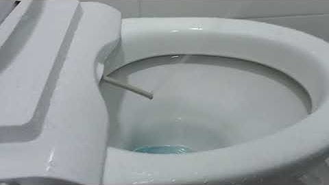 Test nước nắp rửa cơ Inax CW-S15VN