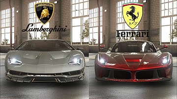 Real Driving School - Lamborghini Centenario vs Ferrari LaFerrari (Android, iOS)