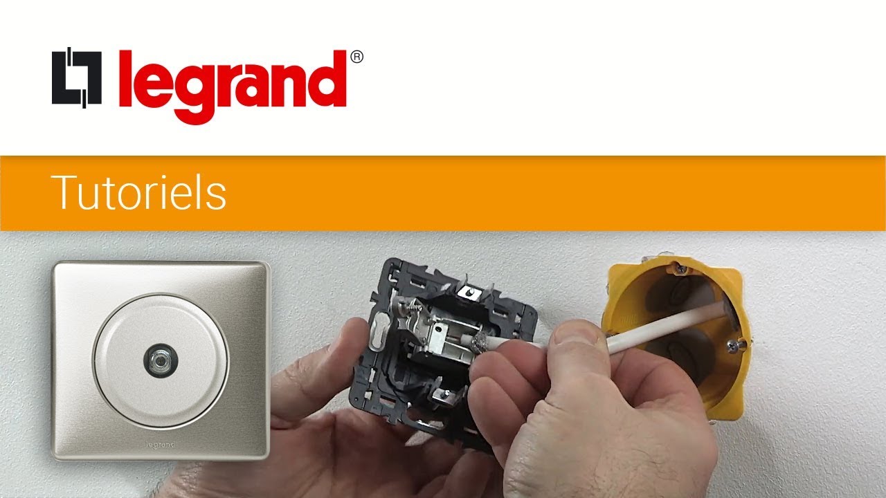 Comment installer une prise TV Céliane™ de Legrand ? YouTube