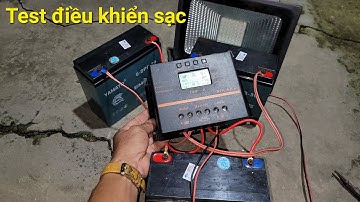 Test điều khiển sạc pwm 60A gửi ra hà nội