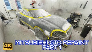 Re-painting a classic Japanese sports car the Mitsubishi GTO PT1 by Tony's Refinishing 3,589 views 7 months ago 13 minutes, 56 seconds