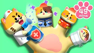 Finger Family Boo Boo Song Jobs Song Nursery Rhymes & Kids Songs Mimi And Daddy