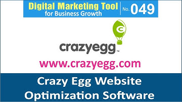 Digital Marketing Tool for Business Growth [049] |  Crazyegg : Website Optimization Software
