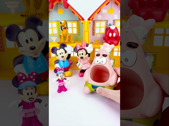 Satisfying Unboxing Experience & Mickey Mouse Toys Collection #shortvideo  #toys