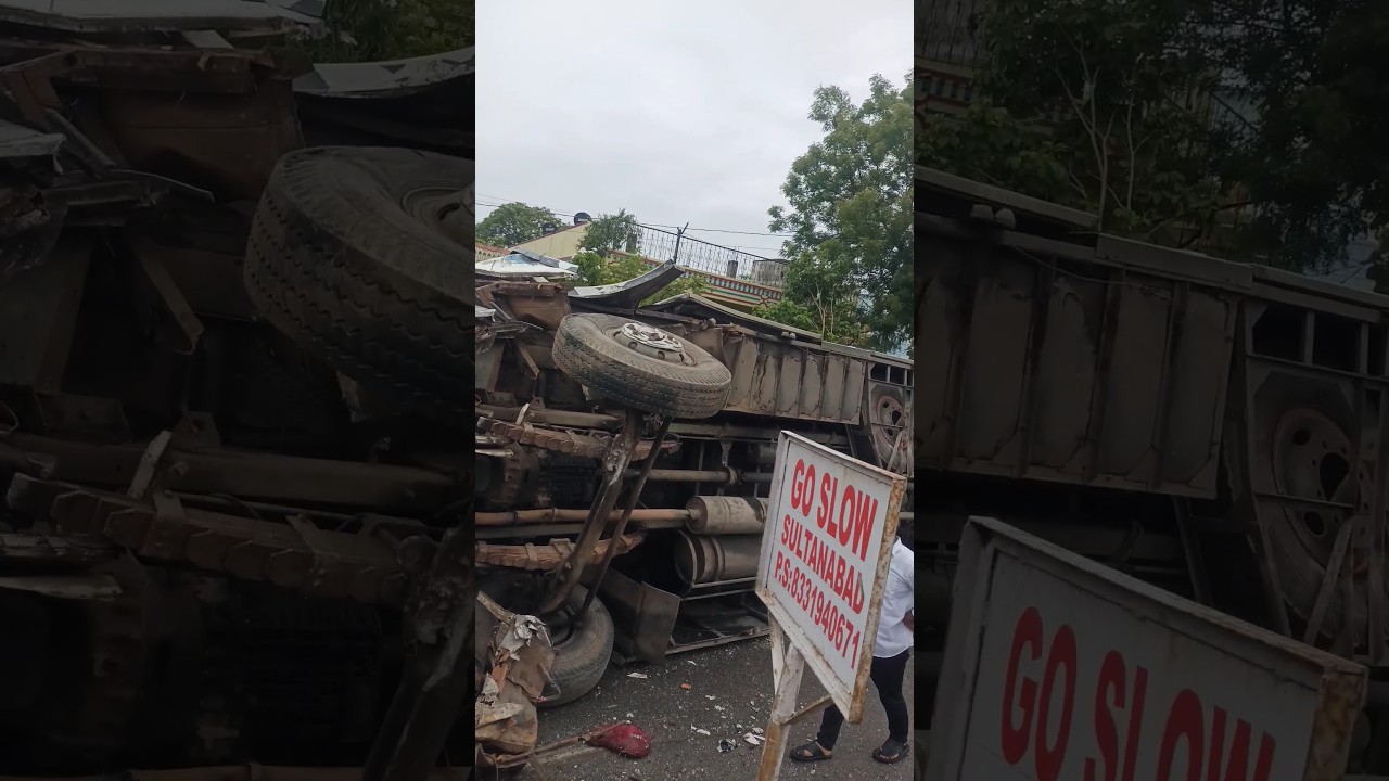 Bus accident Karimnagar district 😭 