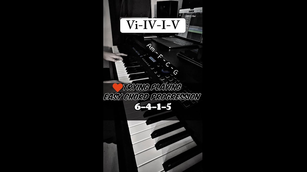 🎹Try playing Easy chord progression like a gospel 6-4-1-5 !!!(6-4-1-5 코드진행을 가스펠같이 연주해봐요!)