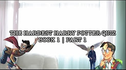 HARDEST HARRY POTTER QUIZ - BOOK 1 | PART 1, How Much Do You Know About "HARRY POTTER AND THE PHILOSOPHER'S STONE"? || Movie Quiz, Harry Potter (Trivia Remix) - Movie & book odd tidbits., Answers to Harry Potter quiz, Harry Potter Trivia Contest (part 1/3)