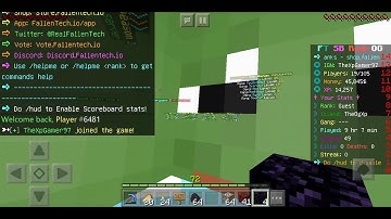 Fallentech Skyblock red-og