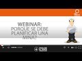 Webinar porque se debe Planificar una Mina