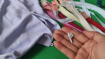 Cách sửa dây kéo khóa bị tuột đầu kéo khóa. Chỉ cần sửa gắn đơn giản.