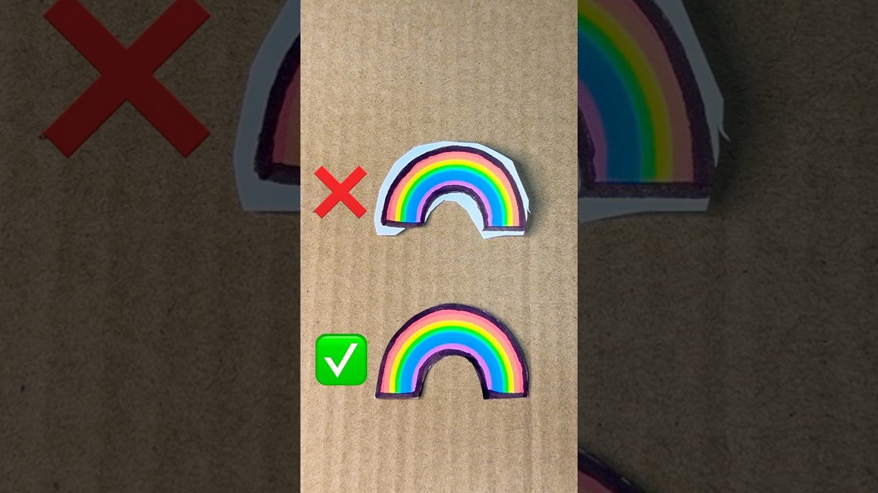 Perfect Rainbow Arc Cut! 🌈 Rough vs. Flawless Curves 