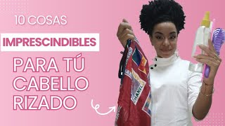 Cosas que necesito para cuidar mi cabello afro rizado/alternativas económicas