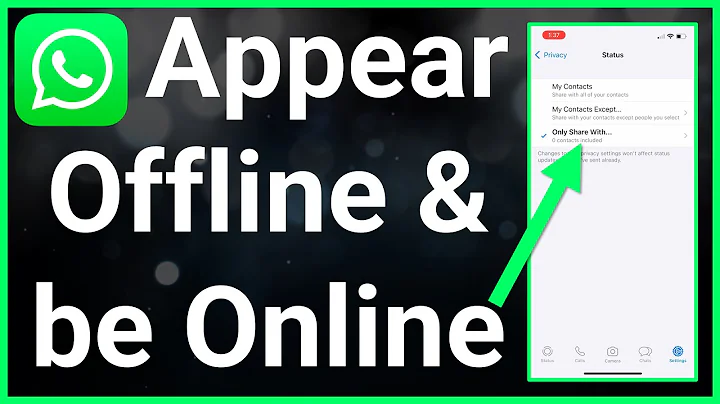 How To Appear Offline On WhatsApp Even When You're Online