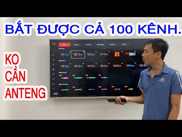 Dùng Cái Này Bắt được cả 100 kênh truyền hình mà ko cần ANTENG DVBT2.