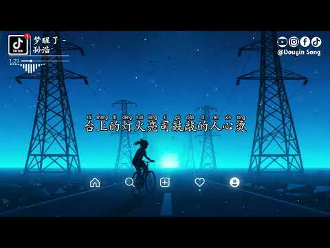 梦醒了 - 孙浩『梦醒咧迈回走，不知道下站在哪头，见了面擦了肩，身影后面风流云散』【动态歌词MV】