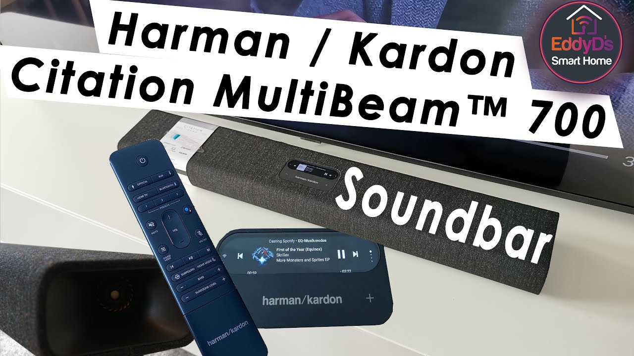 Review YouTube Unboxing] & 700 Soundbar Harman/Kardon Citation - [Test Multibeam