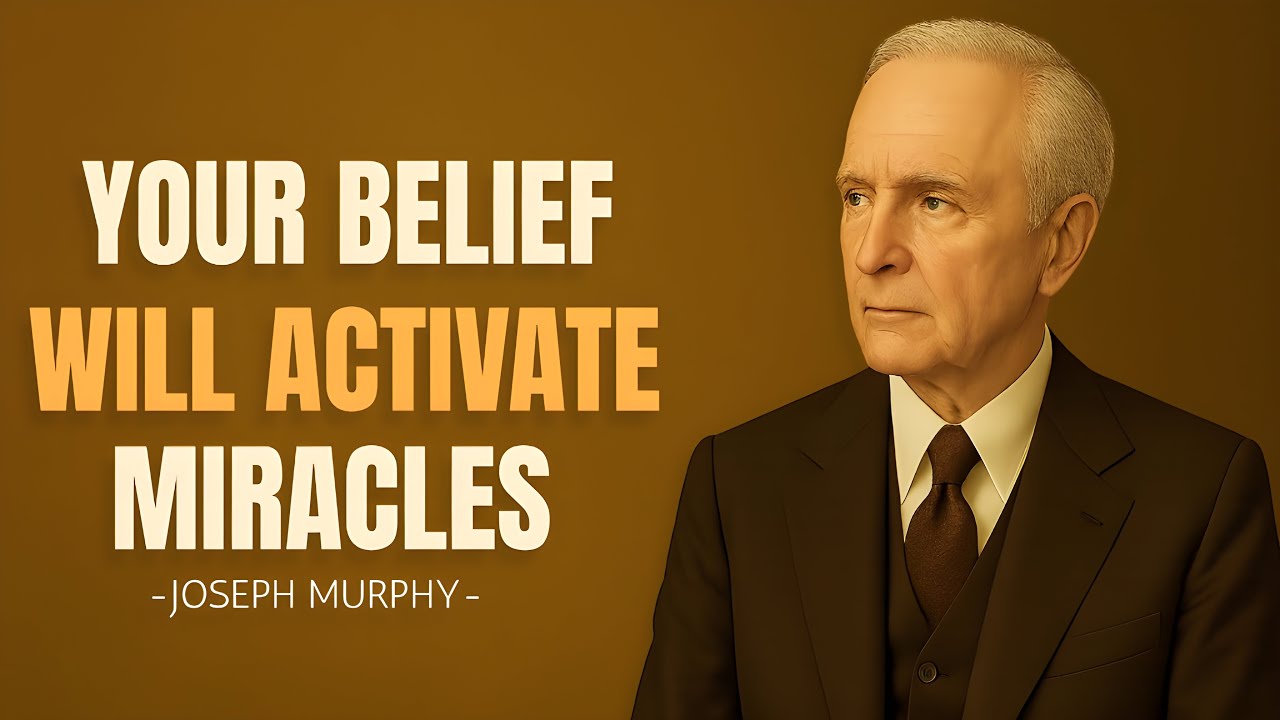 The Universe Doesn’t Reward Luck. It Rewards Belief | Joseph Murphy Advice