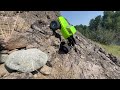 Rc crawler - Vanquish Stance - Mullet - Ketchum Idaho - Class 2 hitting the rocks - 4K
