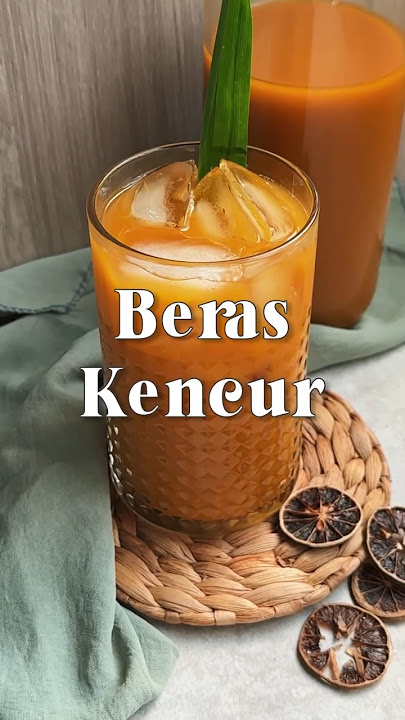 Sehat alami dengan konsumsi minuman satu ini nih! 'Beras Kencur'🌿 #resepberaskencur #beraskencur