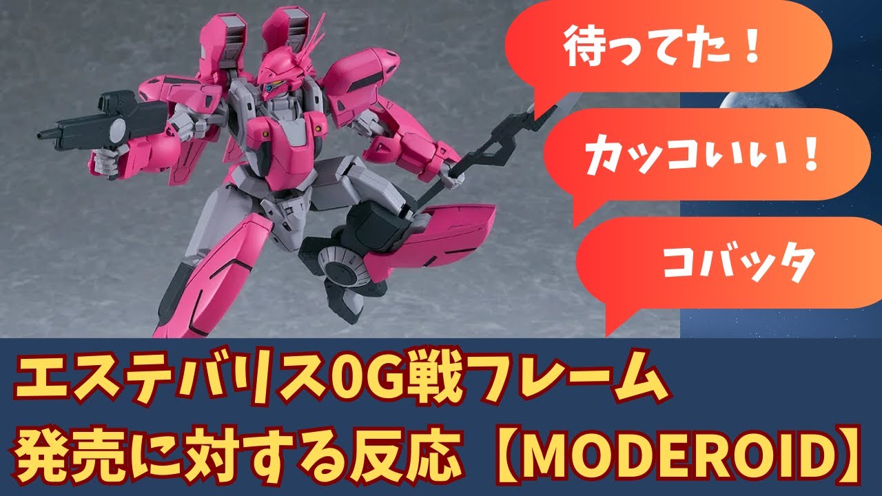 New Release] Everyone's Reactions to the MODEROID Estevasil 0G